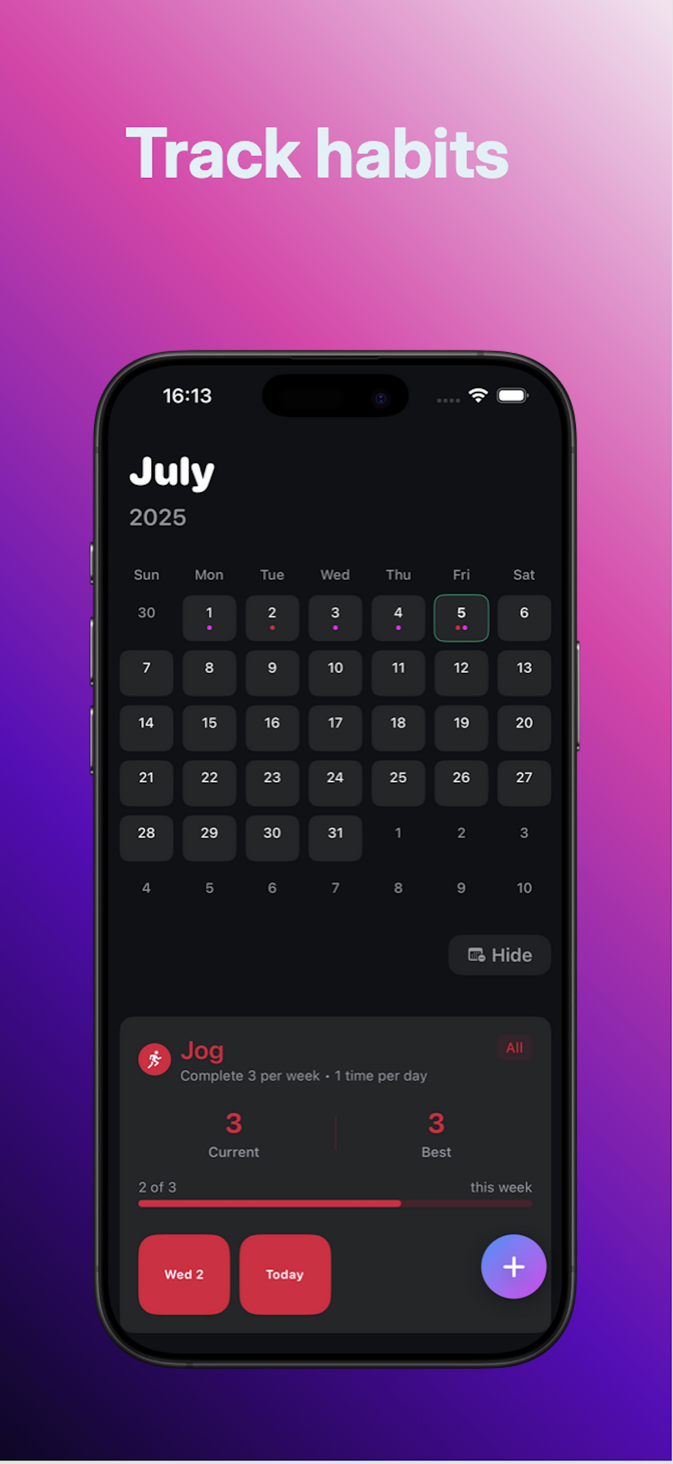 Habs app screenshot 1